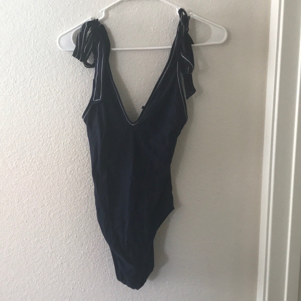 JCrew Navy Blue Bathing Suit, Size4